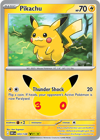 Pikachu (30C 023)