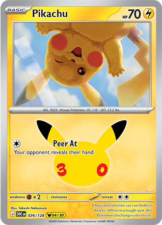 Pikachu (30C 026)