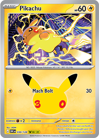 Pikachu (30C 030)