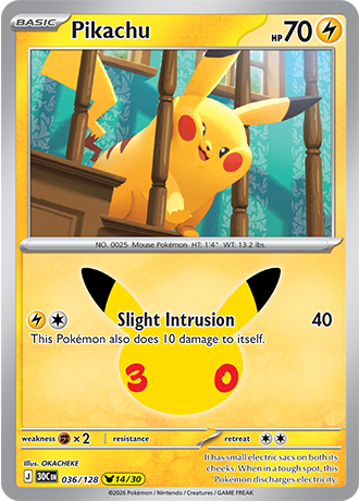 Pikachu (30C 036)