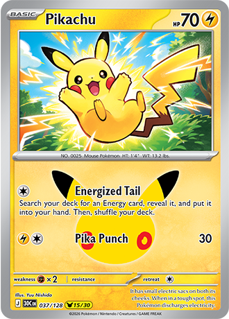 Pikachu (30C 037)