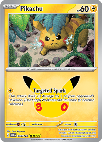 Pikachu (30C 038)