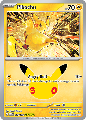 Pikachu (30C 052)