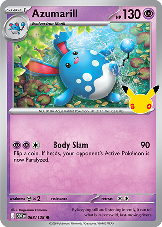 Azumarill (30C 068)