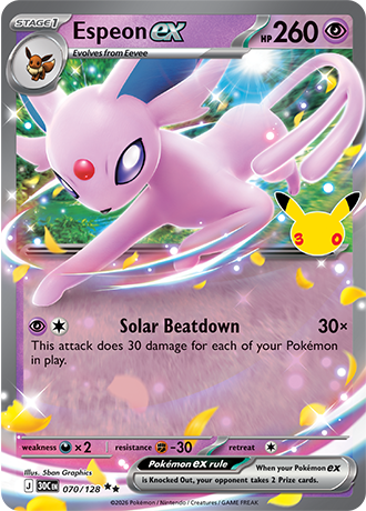 Espeon ex (30C 070)