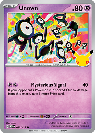 Unown (30C 072)