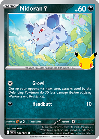 Nidoran ♀ (30C 087)