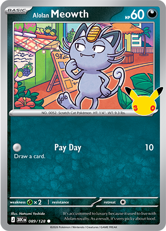 Alolan Meowth (30C 089)