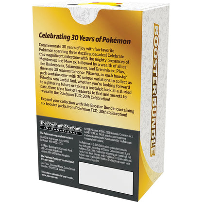 Pokémon TCG 30th Celebration Booster Bundle