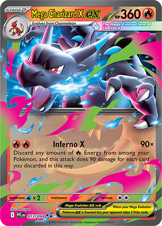Mega Charizard X ex (PFL 013)