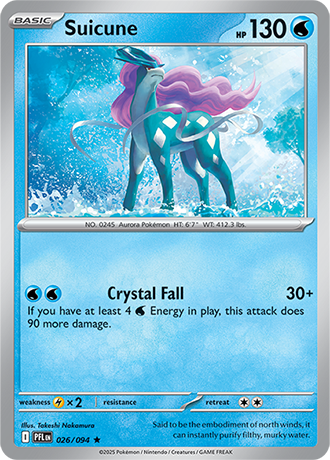 Suicune (PFL 026)