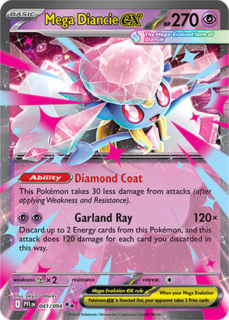 Mega Diancie ex (PFL 041)