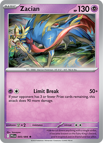 Zacian (PFL 045)