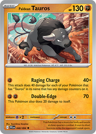 Paldean Tauros (PFL 048)