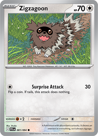 Zigzagoon (PFL 081)
