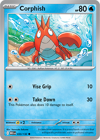 Corphish (MEG 033)