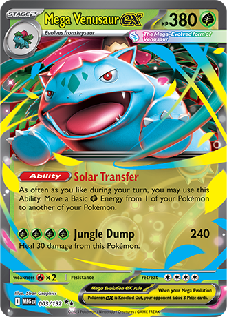 Mega Venusaur ex (MEG 003)