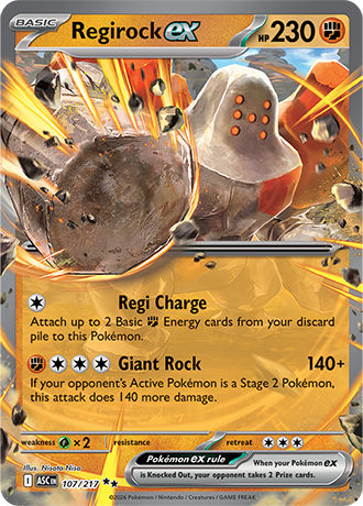 Regirock ex (ASC 107)
