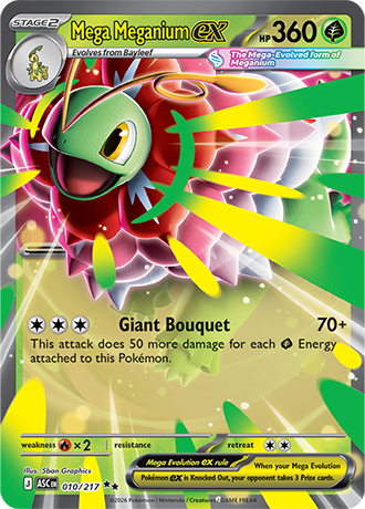 Mega Meganium ex (ASC 010)