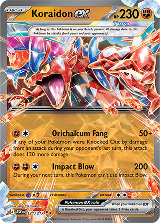 Koraidon ex (ASC 121)
