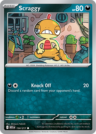 Scraggy (ASC 134)