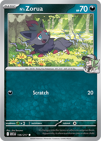 N's Zorua (ASC 136)