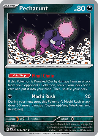 Pecharunt (ASC 143)
