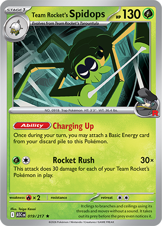Team Rocket's Spidops (ASC 019)