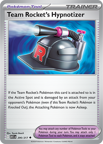 Team Rocket's Hypnotizer (ASC 206)