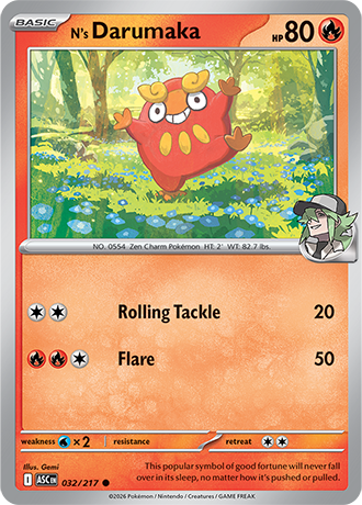 N's Darumaka (ASC 032)