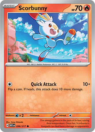 Scorbunny (ASC 036)
