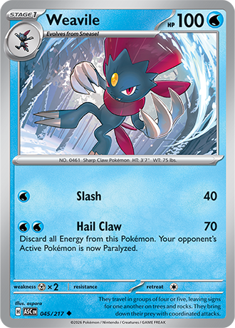 Weavile (ASC 045)