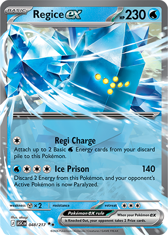 Regice ex (ASC 048)