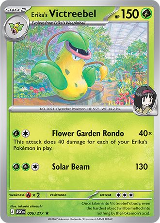 Erika's Victreebel (ASC 006)