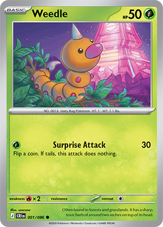 Weedle (CRI 001)