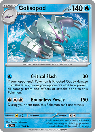 Golisopod (CRI 026)