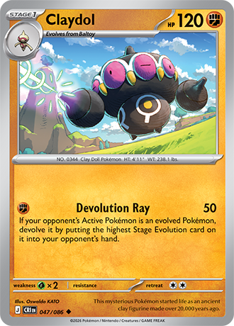 Claydol (CRI 047)