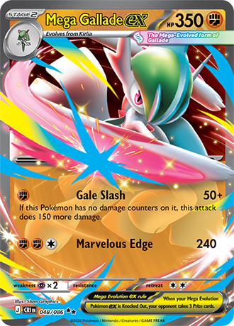 Mega Gallade ex (CRI 048)