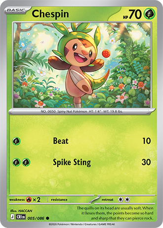 Chespin (CRI 005)