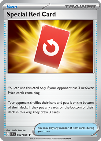 Special Red Card (CRI 082)