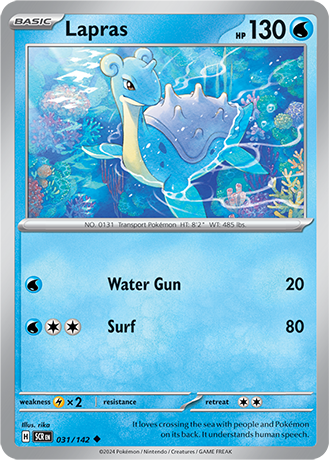 Lapras (SCR 031)