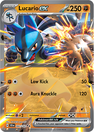 Lucario ex (SCR 082)