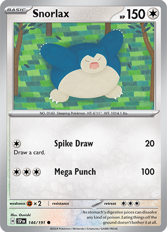 Snorlax (SSP 144)