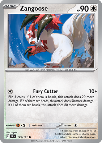 Zangoose (SSP 149)