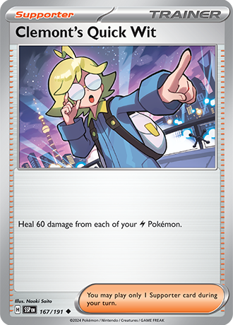 Clemont's Quick Wit (SSP 167)
