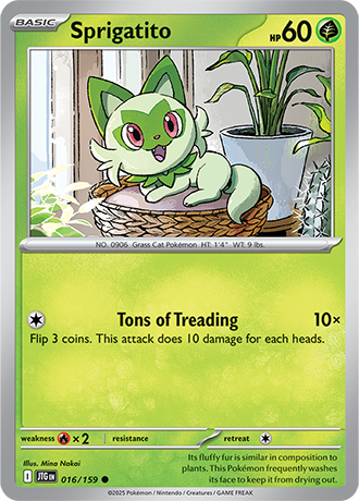 Sprigatito (JTG 016)