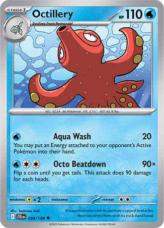 Octillery (JTG 034)