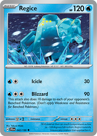 Regice (JTG 042)