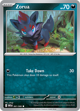 Zorua (WHT 061)