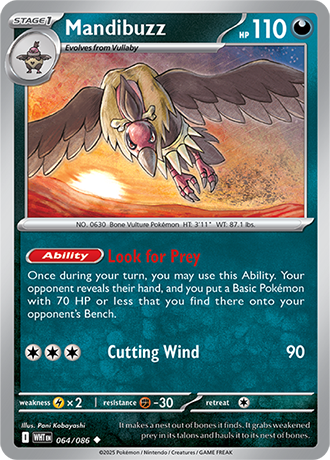 Mandibuzz (WHT 064)
